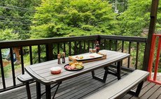 【1日1組限定】石垣の上のログハウス