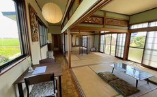 Exclusive use for one group daily: "tanonaganoyadokko" An Inn Surrounded by Rice Fields