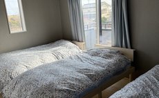 白子町海岸(九十九里浜)まで徒歩3分 ワンちゃん連れで泊まれます