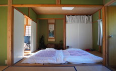 Sky Tea House private room with balcony