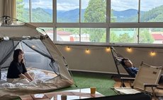 米澤三澤小學【教室豪華露營】