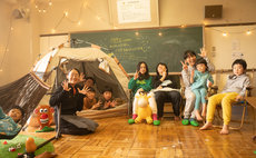 米澤三澤小學【教室豪華露營】