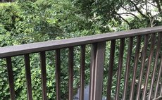 滑川に面したシングルのお部屋です